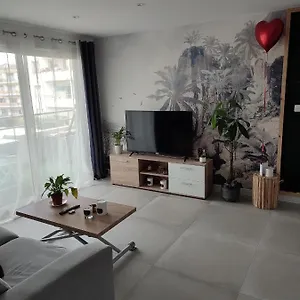 Appartement Superbe T2 En Plein Centre Avec Piscine, Mandelieu